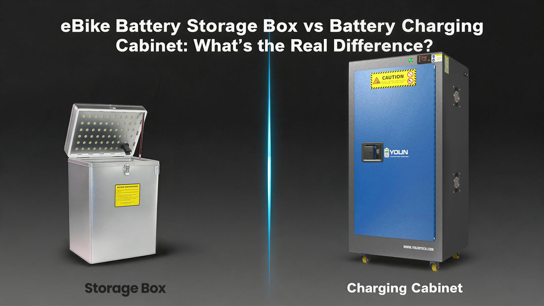 eBike Battery Storage Box vs Charging Cabinet: What's the Difference?