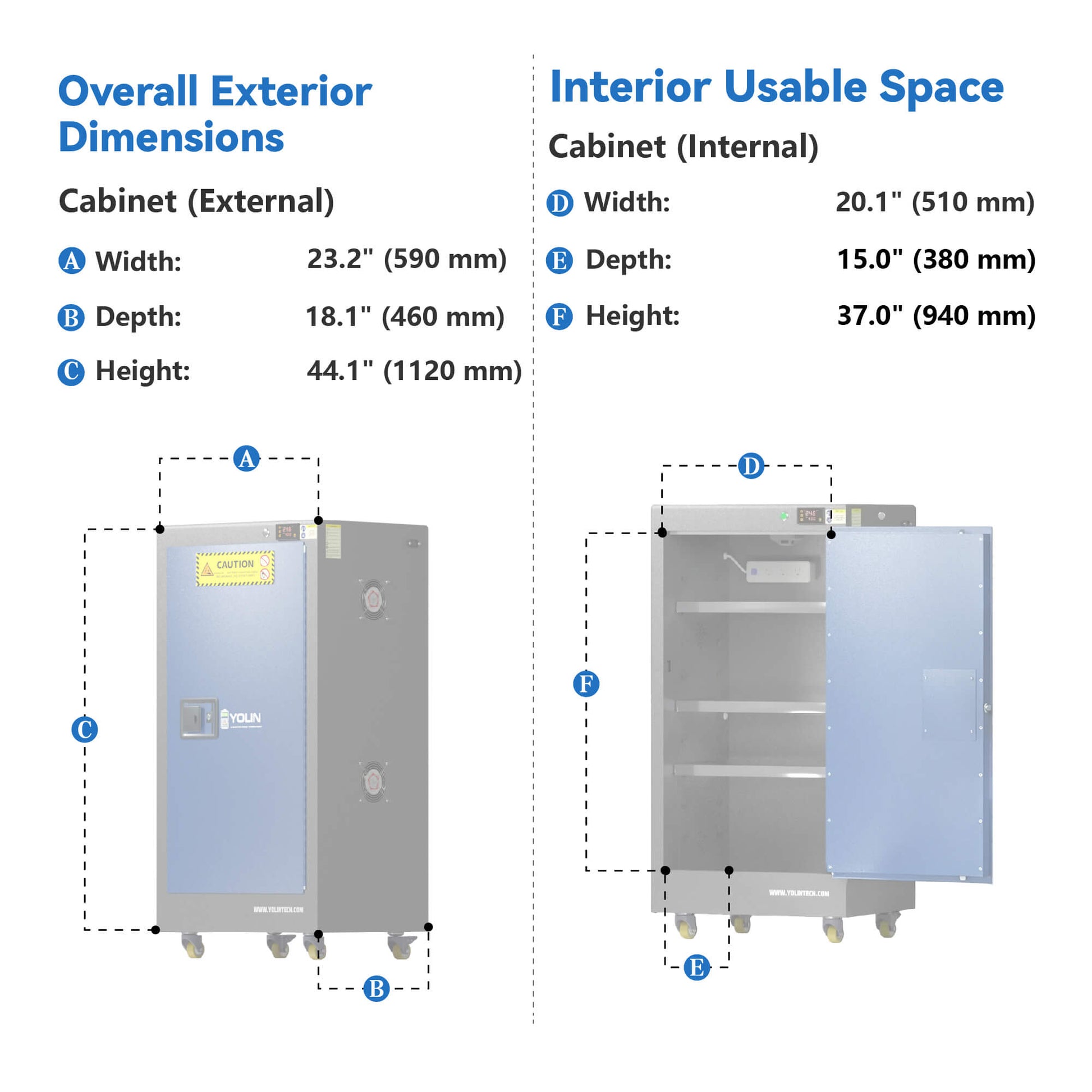 Yolin-battery-charging-cabinet-Workshop-Model-Size-2