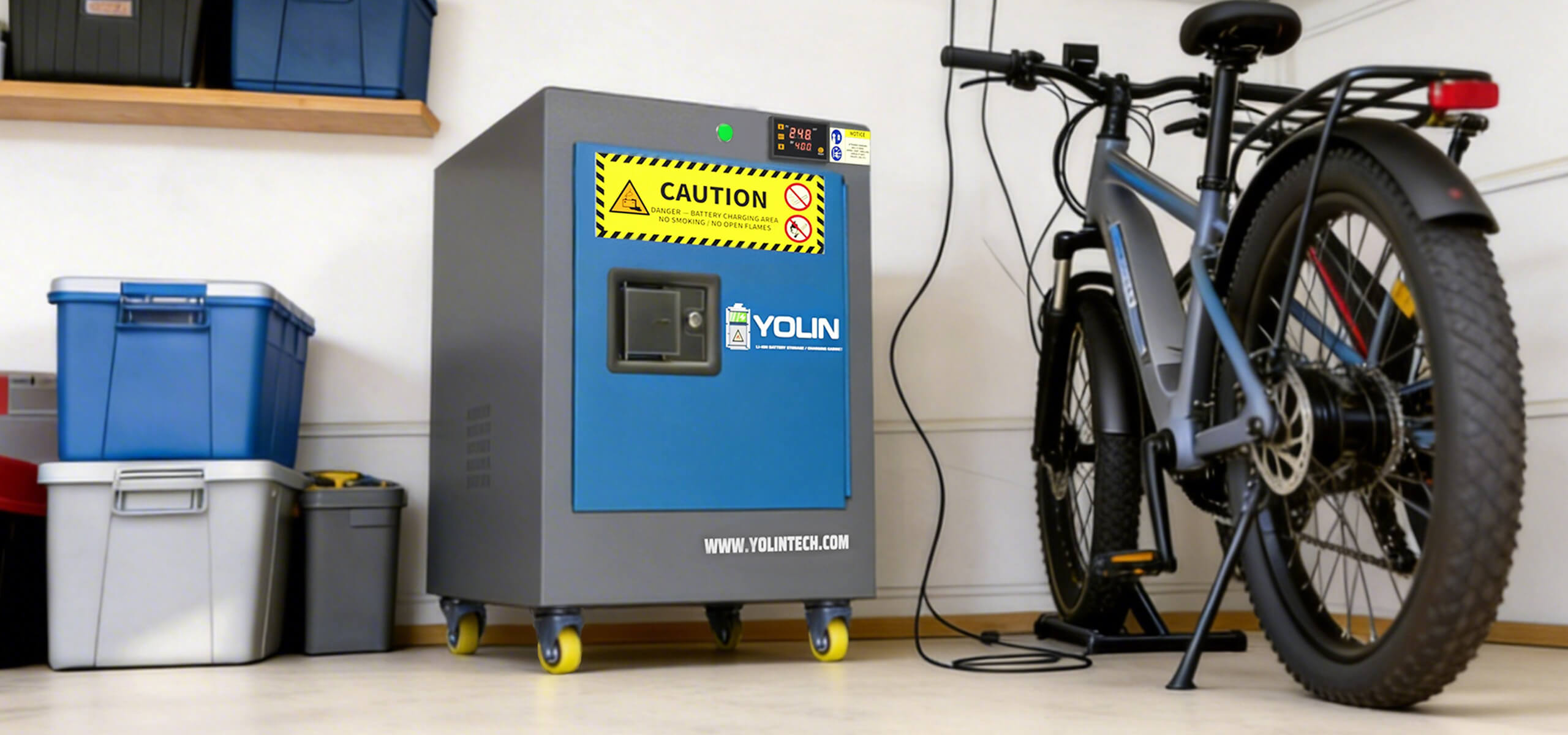 Yolin-urban-model-battery-charging-cabinet-indoor-use