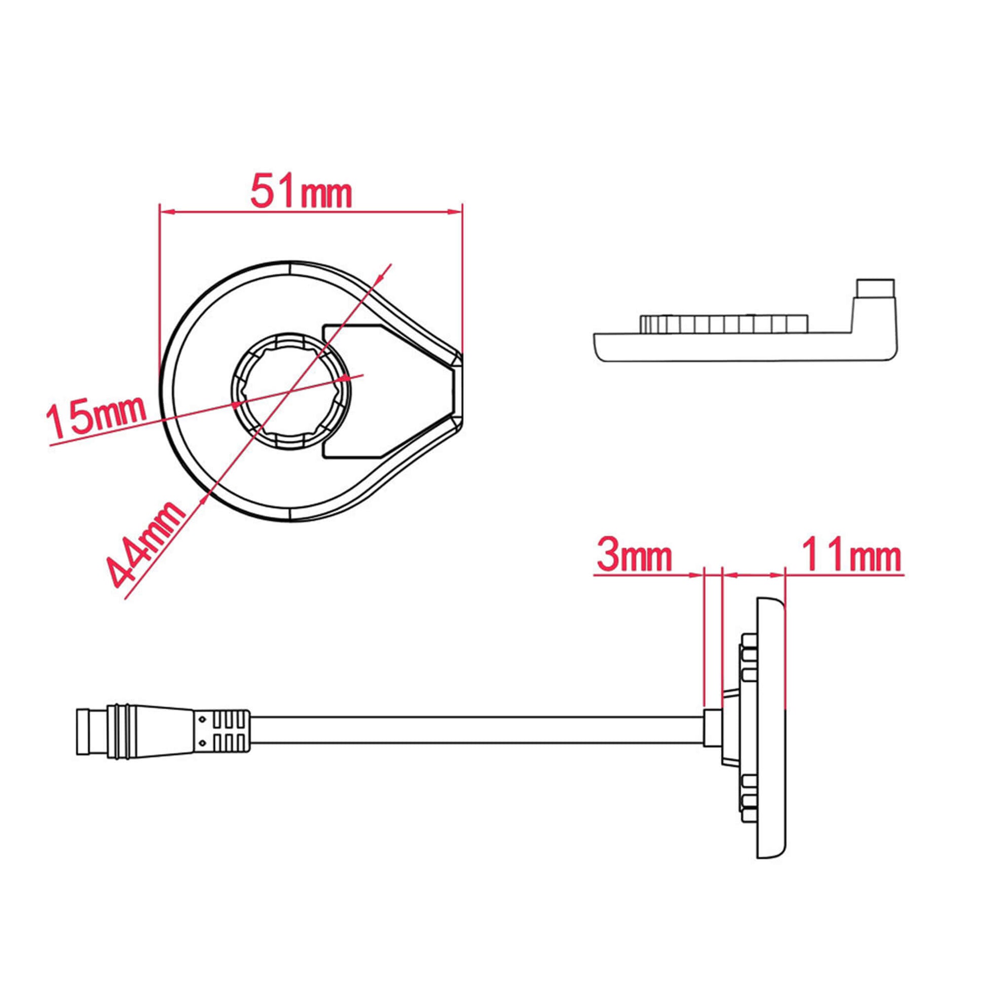 Yolin-SM-07-Cadence-Sensor-Size