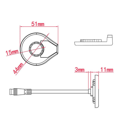 Yolin-SM-07-Cadence-Sensor-Size