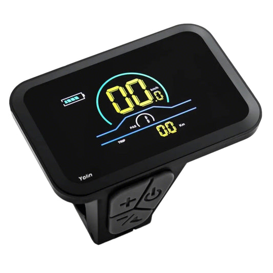Yolin YL-61F 2.6 inch LCD e-bike display – compact side mounted display for limited handlebar space