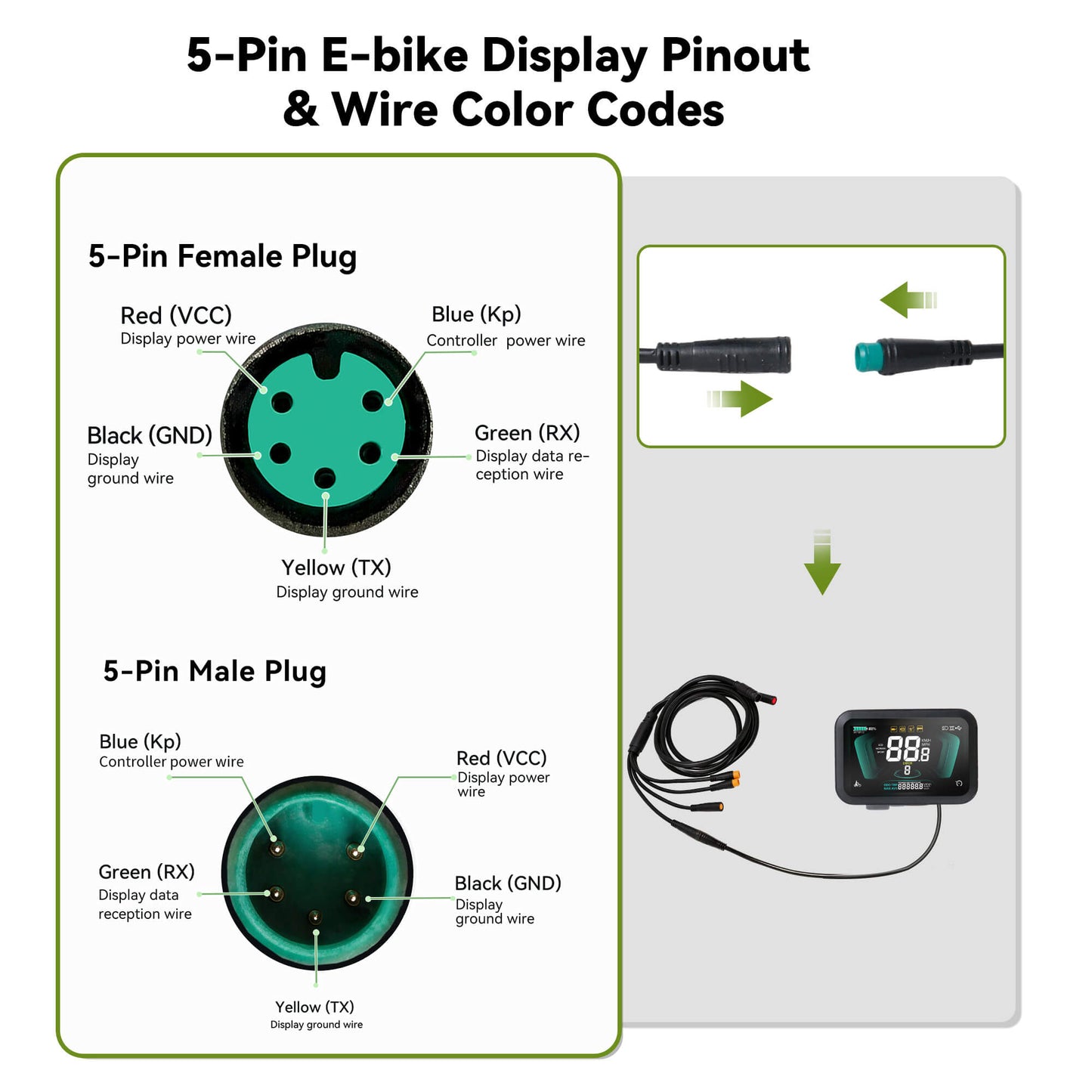 Yolin_YL-61F_2.6_inch_LCD_e-bike_display_Display_Pinouts_Explained