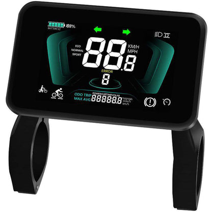 Yolin YL-81F-H 3.5 inch LCD e-bike display – horizontal cockpit display for electric bicycle controller systems