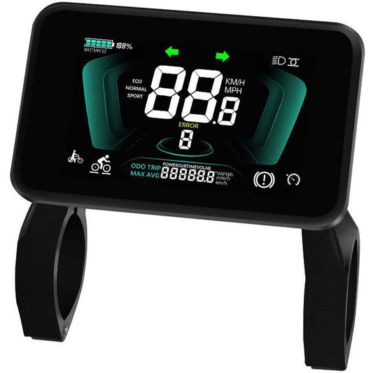 Yolin YL-81F-H 3.5 inch LCD e-bike display – horizontal cockpit display for electric bicycle controller systems