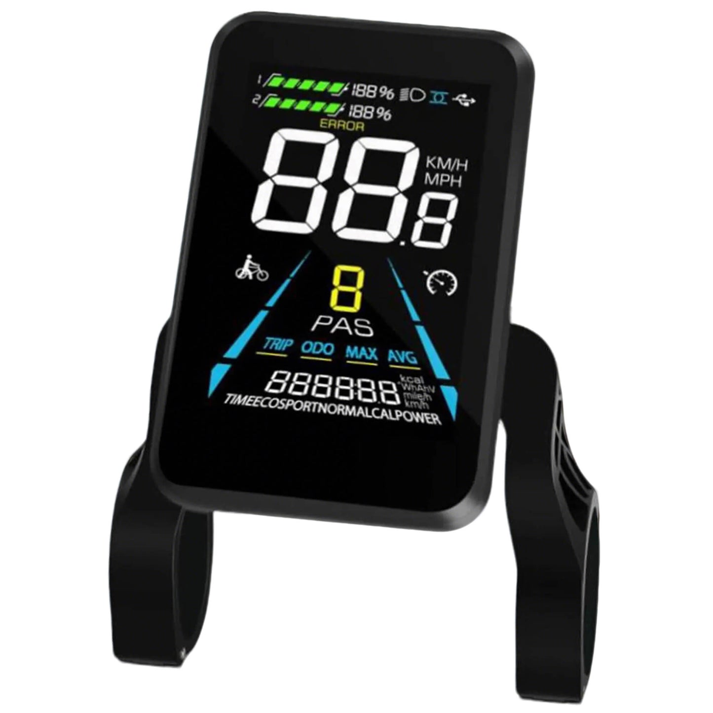 Yolin YL-81F 3.5 inch LCD e-bike display – full screen center mounted display for commuter electric bikes