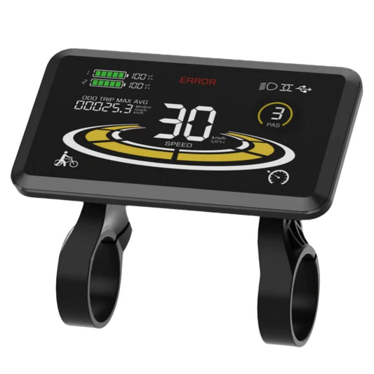 Yolin YL-91F-H 4 inch LCD e-bike display – horizontal large format display for integrated e-bike cockpit systems