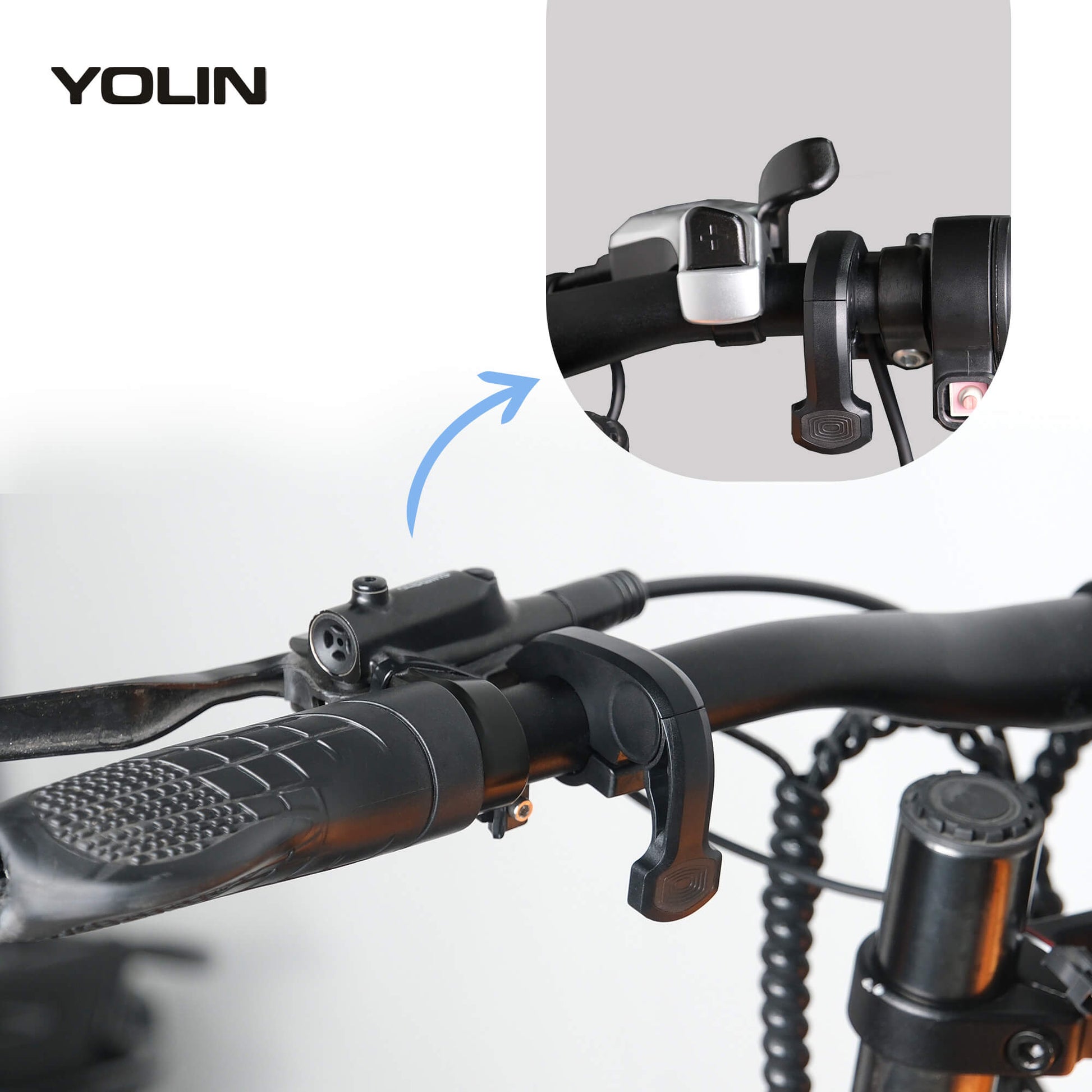Yolin_ZB-07_Compact_Thumb_Throttle_for_E-Bike_Installed_on_the_bike