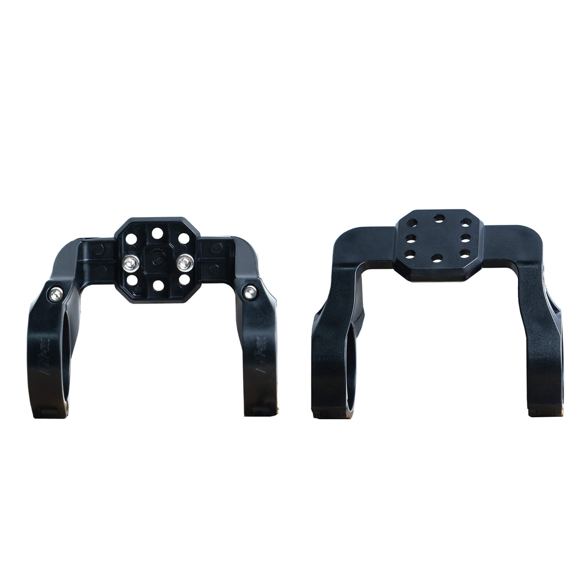 Black plastic mounting bracket clamp for Yolin e-bike display
